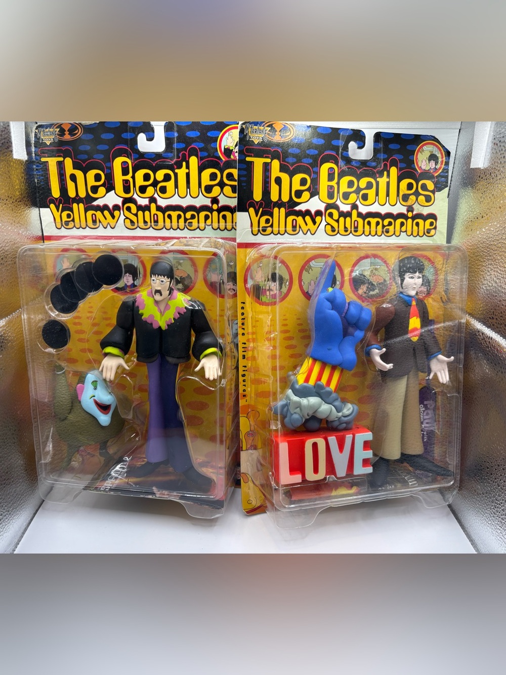 Beatles Yellow Submarine Figures McFarlane Set 2 John Lennon Paul McCartney